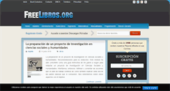 Desktop Screenshot of freelibros.org